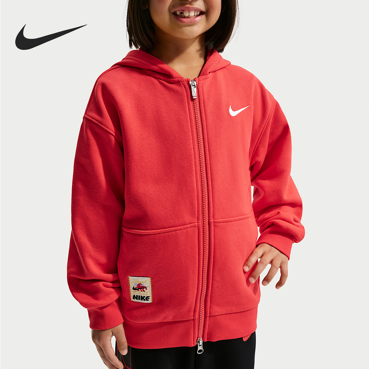 Nike/耐克正品2026春季款小童日常连帽针织运动外套IV4754-657,童装/婴儿装/亲子装,普通外套,淘宝优惠券,粉丝福利购,淘宝优惠卷