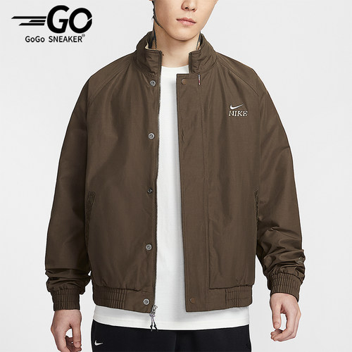 Nike/耐克正品2025冬季款男士日常立领耐穿刺绣外套IQ3705-212