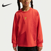 耐克正品 长袖 2026春季 Nike 款 大童圆领套头经典 上衣IO1148 696