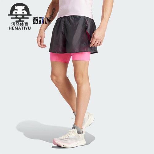 Adidas/阿迪达斯正品新款男士时尚潮流复古训练短裤IP3555