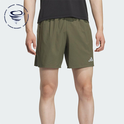 Adidas/阿迪达斯正品ESS SHORT男士休闲侧开叉跑步运动短裤KH3761