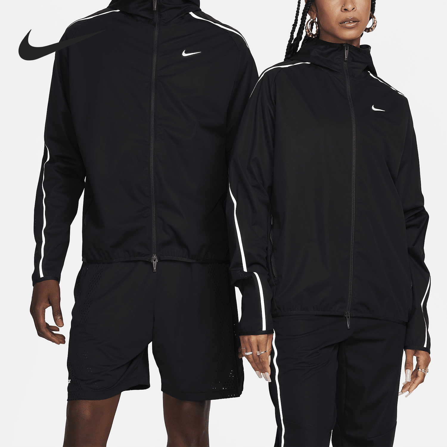 Nike/耐克官方正品NOCTA 男士热身运动连帽夹克外套DV3661-010