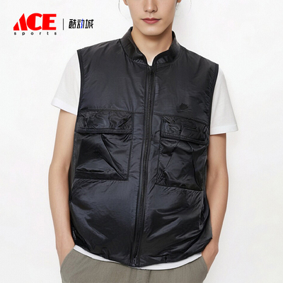 耐克男士宽松休闲户外马甲