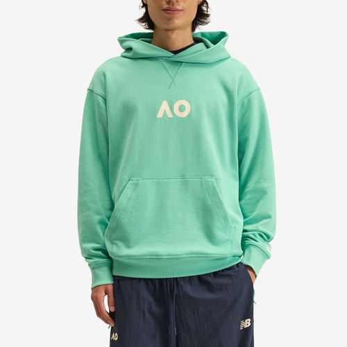 New Balance新百伦正品AO26男运动连帽套头卫衣网球MT53534A-DE2