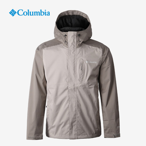 Columbia哥伦比亚正品男子户外防水运动夹克透气单层冲锋衣RE0086
