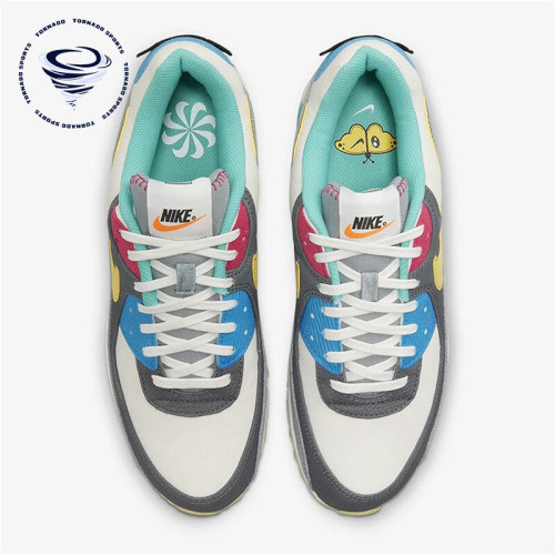 Nike/耐克正品Air Max 90男士运动复古气垫拼接跑步鞋DM8171-001