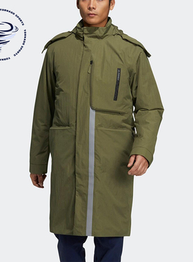 Adidas/阿迪达斯正品2026春季款男女日常立领保暖羽绒服H13848