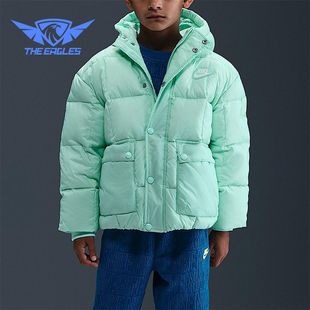 大口袋羽绒服IQ9995 Nike 小童运动简约时尚 Premium 353 耐克正品