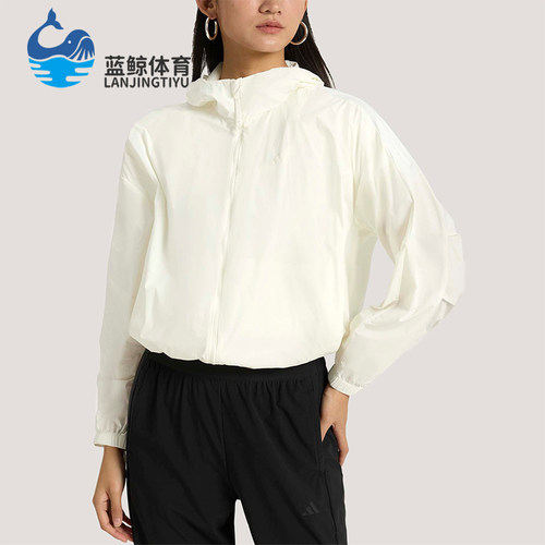 Adidas/阿迪达斯正品FAV WV JKT2女士经典宽松凉感运动外套KS2861