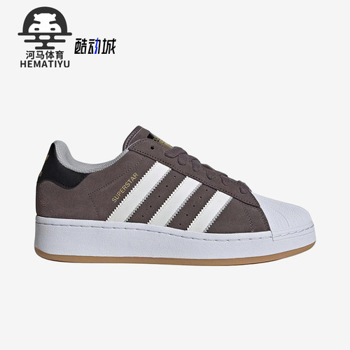 Adidas/阿迪达斯正品三叶草男士透气经典休闲耐磨厚底板鞋IF3702