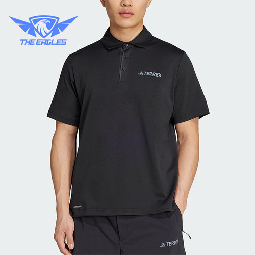 Adidas/阿迪达斯正品2025新款男士经典时尚户外短袖POLO衫JI8331