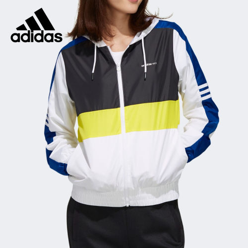 阿迪达斯女子防风夹克品
