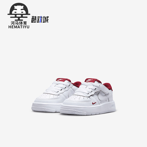 Nike/耐克正品Force 1 Low婴童魔术贴经典透气休闲板鞋HF5511-100