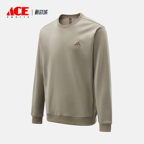 Adidas/阿迪达斯正品2026男士休闲经典舒适圆领卫衣套头衫KR2505