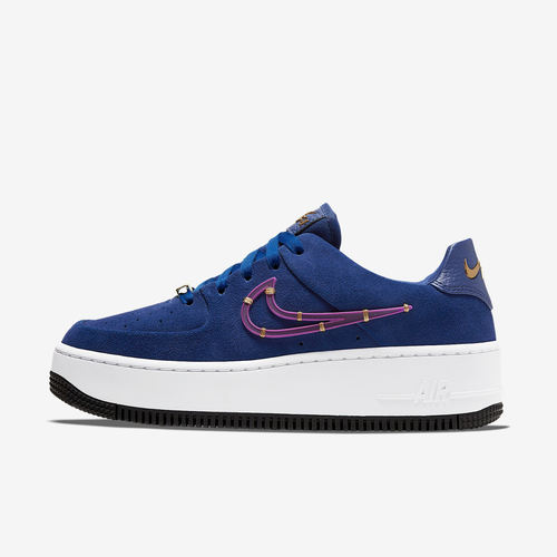 Nike耐克正品Air Force 1女防滑减震耐磨低帮板鞋CI3482-400