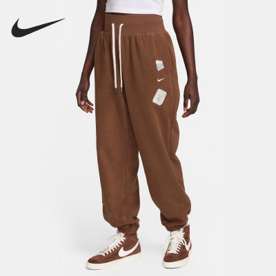 Nike/耐克官方正品Naomi Osaka女士系带束脚复古长裤FD5502-259