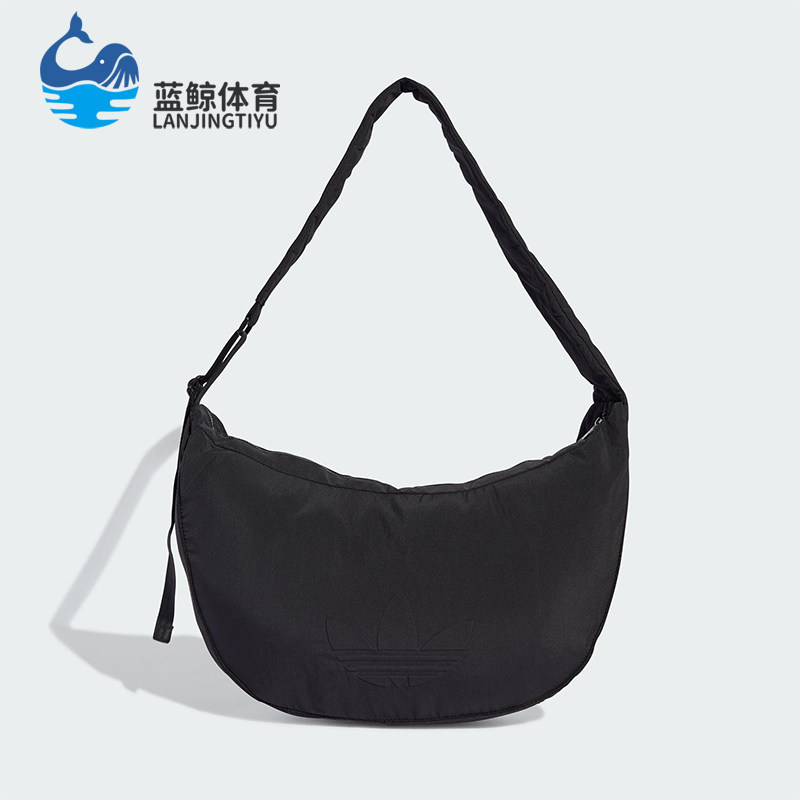 Adidas/阿迪达斯正品三叶草女士可调节户外单肩背包JX4074