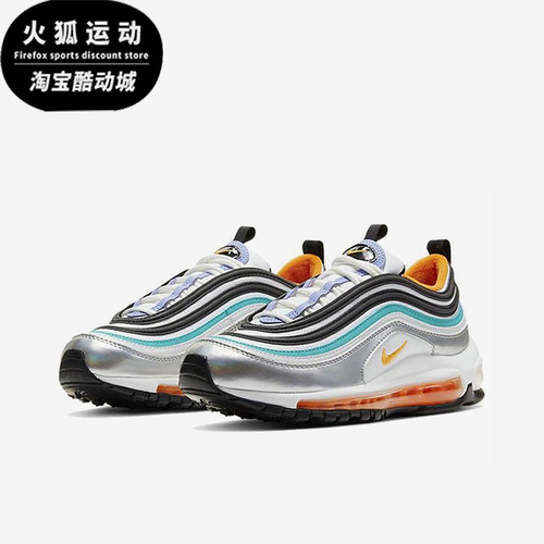 Nike/耐克正品Air Max 97 DTN女士低帮运动跑步鞋CW0989-001