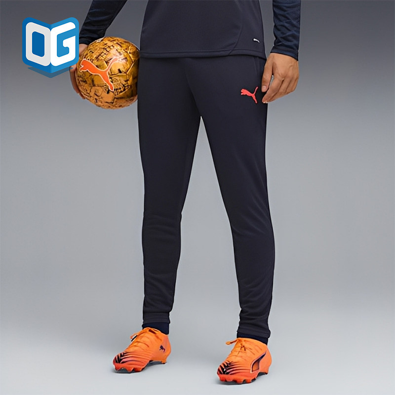 Puma/彪马正品2025男士运动修身足球耐穿透气松紧腰长裤660250-08