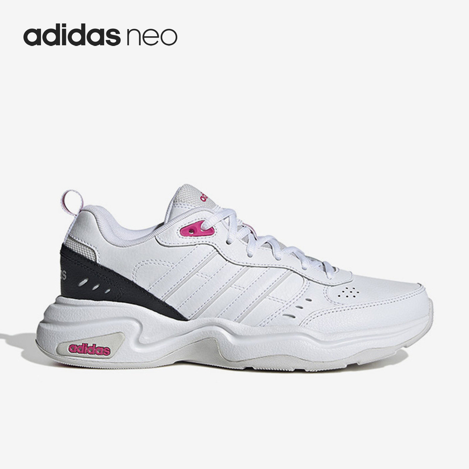 Adidas/阿迪达斯正品NEO Strutter女子运动缓震跑步鞋GX6783