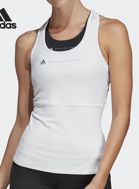 Adidas/阿迪达斯正品 SMC 女子工字背透气运动训练背心CF4154