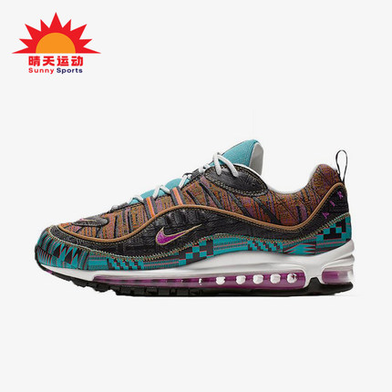Nike/耐克正品Air Max 98 BHM男士日常经典防滑跑步鞋CD6090-001