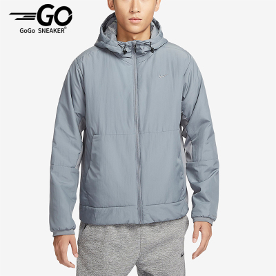 Nike/耐克正品冬季男士经典保暖休闲连帽宽松棉服外套FB7545-084