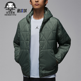 休闲运动连帽保暖梭织棉服FZ3163 JORDAN男士 351 耐克正品 Nike