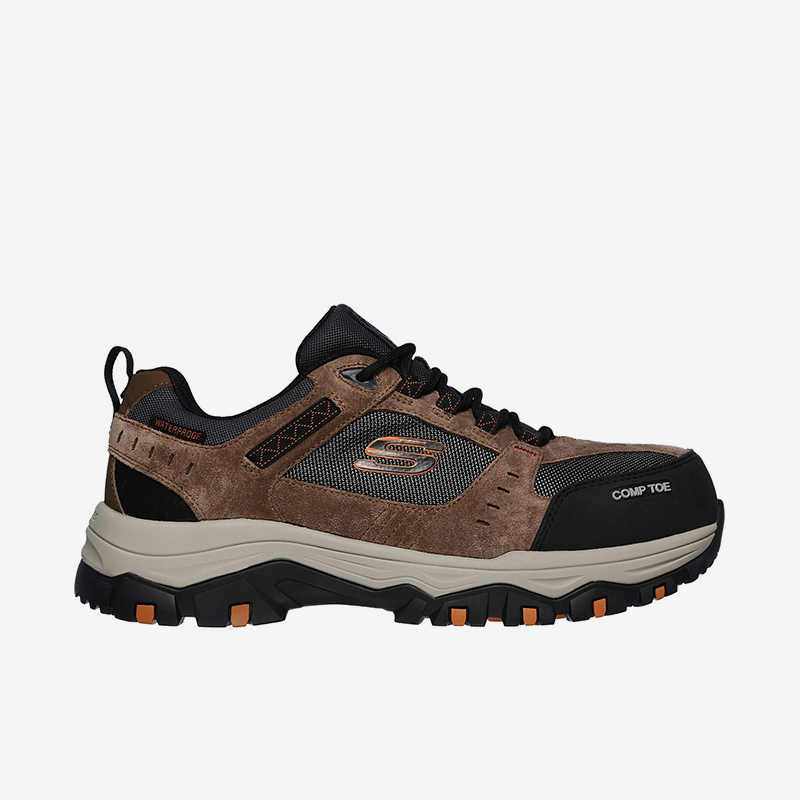 Skechers/斯凯奇正品2024新款男士休闲绑带缓震户外运动鞋
