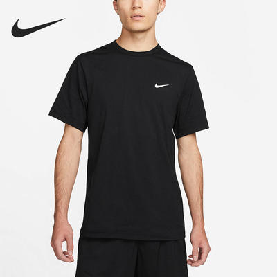 耐克正品短袖速干T恤男士夏季训练吸汗上衣冰丝排汗健身服DV9316