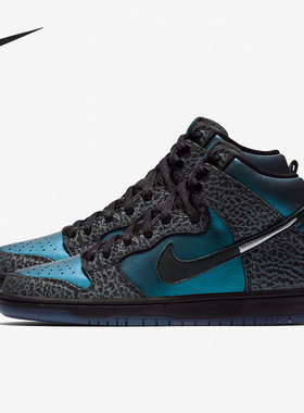 Nike/耐克正品高帮系带男女时尚耐磨运动休闲板鞋 BQ6827-001