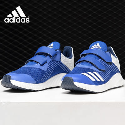 Adidas/阿迪达斯正品当季新款儿童魔术贴透气运动童鞋 CP9606