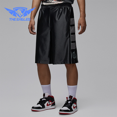 Nike/耐克正品夏季JORDAN男士针织宽松足球顺滑短裤IF3806-018