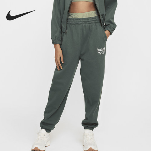 Nike/耐克正品CLUB FLEECE大童加绒宽松束脚长裤FZ5571-338