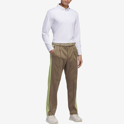 Adidas阿迪达斯正品3ST男子条纹针织柔软高尔夫运动长裤KG7120