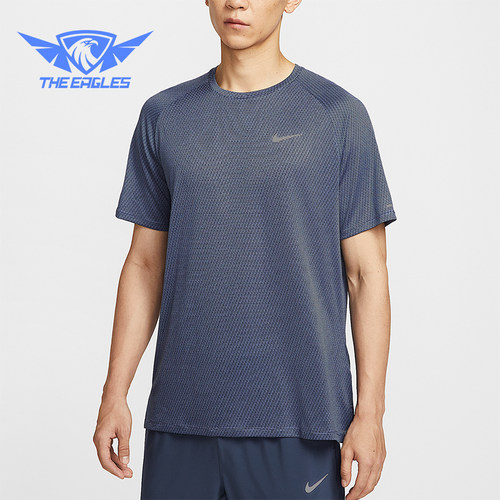 Nike/耐克正品Dri-FIT男士透气训练圆领宽松跑步短袖HV2208-499