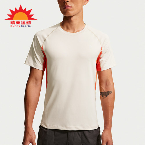 Nike/耐克正品新款男士简约刺绣休闲经典运动短袖T恤IO1453-104