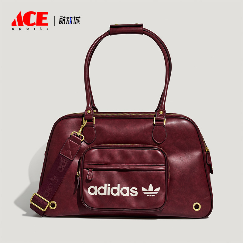 Adidas/阿迪达斯正品2026年新款男女大容量透气宠物手提包KZ4789