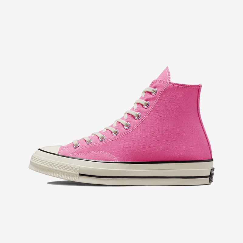 Converse匡威 女鞋1970S经典三星标新款芭比粉高帮帆布鞋172678C图片