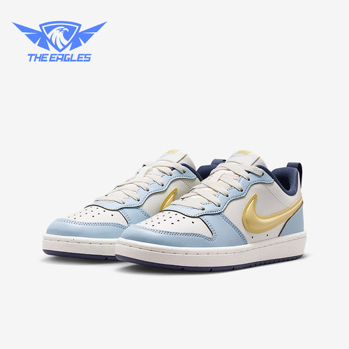 Nike/耐克正品Court Borough GS女子大童低帮运动板鞋IM6698-171