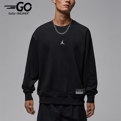 Nike/耐克正品JORDAN男士休闲套头针织运动圆领卫衣IO7830-010