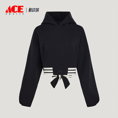 Adidas/阿迪达斯正品三叶草女士日常短款时尚休闲宽松卫衣KX4642