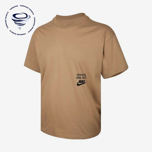 Nike/耐克正品夏季男士落肩字母印花logo宽松短袖T恤HJ0775-297