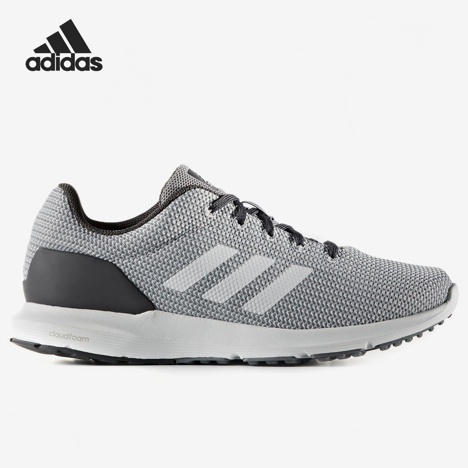 Adidas/阿迪达斯官方正品男女同款低帮系带缓震畅跑运动鞋 BB4349