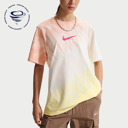 Nike/耐克正品2026夏季女士圆领运动轻盈休闲透气T恤IR7557-378
