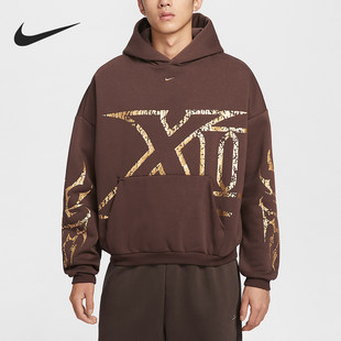 耐克官方正品 篮球刺绣连帽卫衣IF1555 2025冬季 男士 216 款 Nike