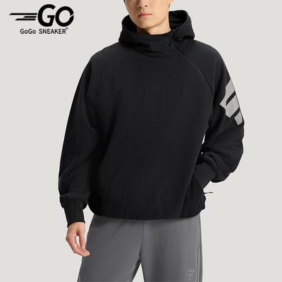 Adidas/阿迪达斯正品FOS M FT SWT HD男士连帽宽松针织卫衣KH3017