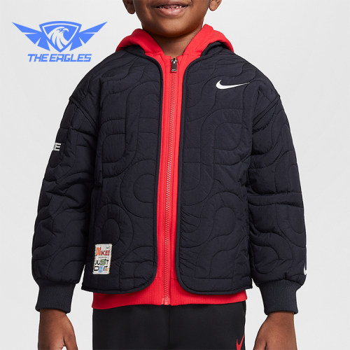 Nike/耐克正品秋冬新款小童保暖夹克假两件外套IF3712-010