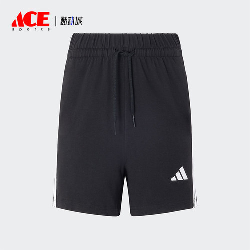 Adidas/阿迪达斯正品W 3S SJ SHO女士针织运动休闲短裤JY8574