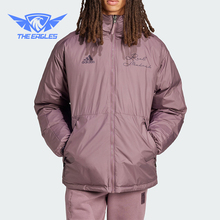 Adidas/阿迪达斯正品皇马足球文化男士经典双面穿羽绒服IT3770